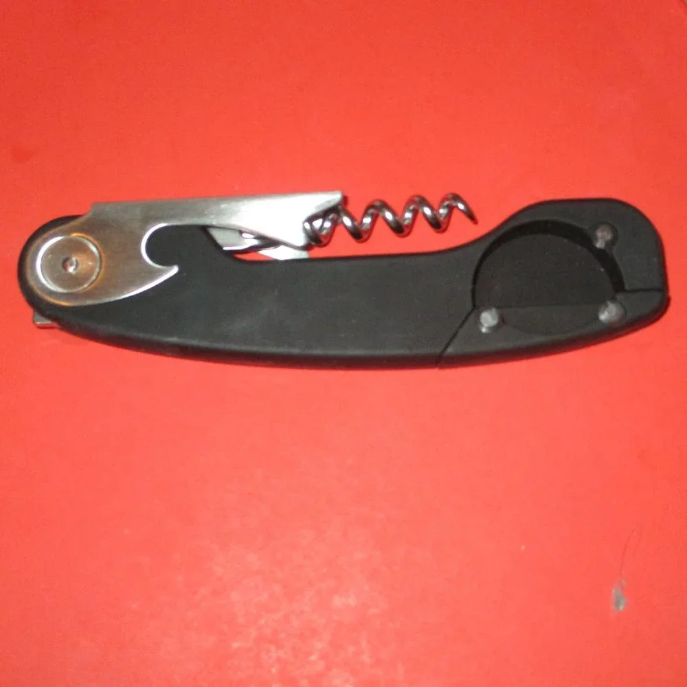 Waiter's Corkscrew Food Network Wine Bottle Opener Built in Foil Cutter Tablewar